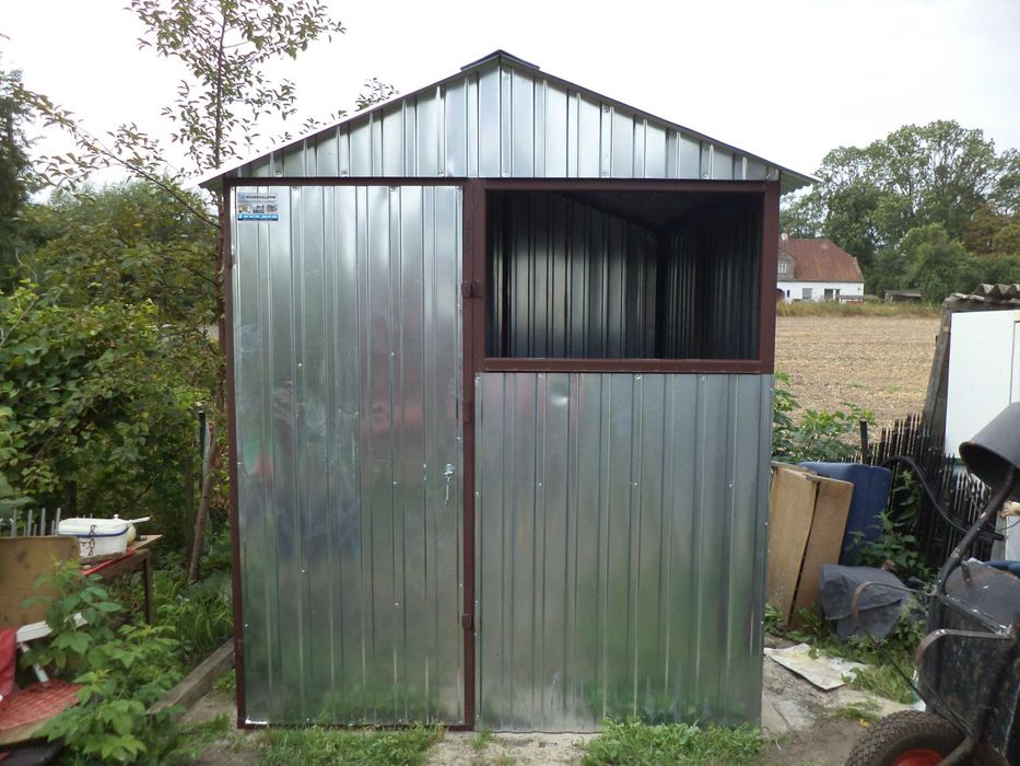 Garaż blaszany 2x3  schowek , magazyn , działka , budowa