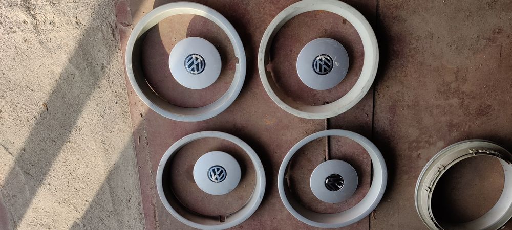 Оригінальні ковпаки декоративні накладки дисків R14 VW, Audi, Seat