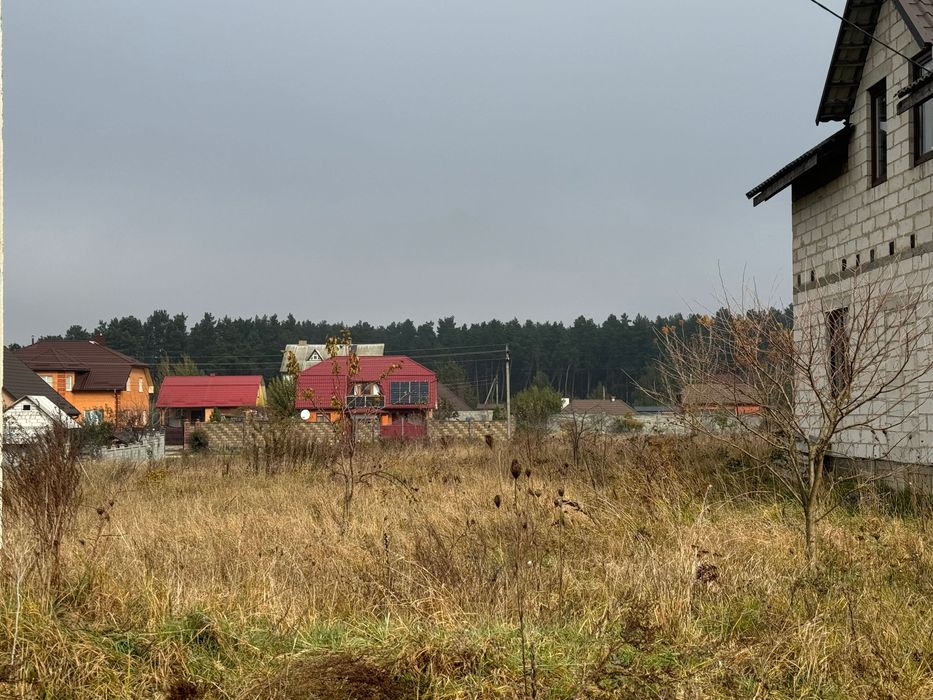 Продам ділянку 25 сот Кустин, поруч ліс