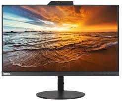 Monitor Lenovo ThinkVision T24Vi-10 Preto|24"P|Full-HD|IPS|HDMI+VGA+DP+WEB