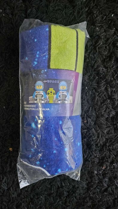 LEGO Toalha Space, produto oficial, novo, 70 cm x 140 cm