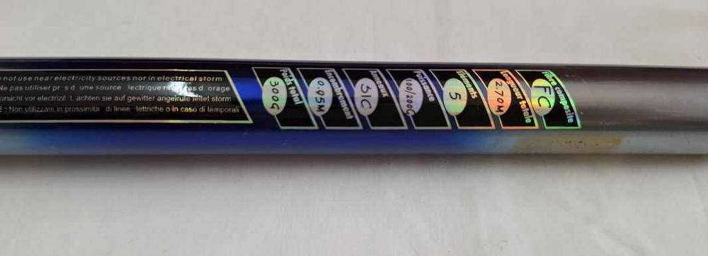 Cana de pesca "SERT- MUSTANG"- Mod 2705) Telescopica - Nova