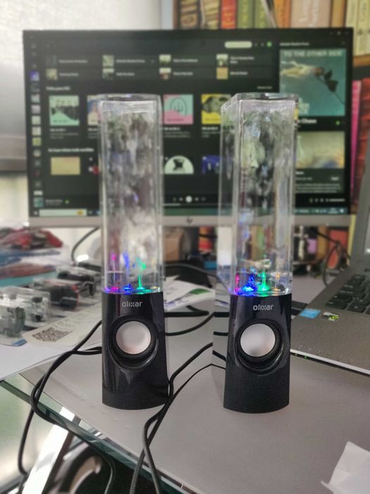 Colunas Bluetooth Water Dancing, da Olixar