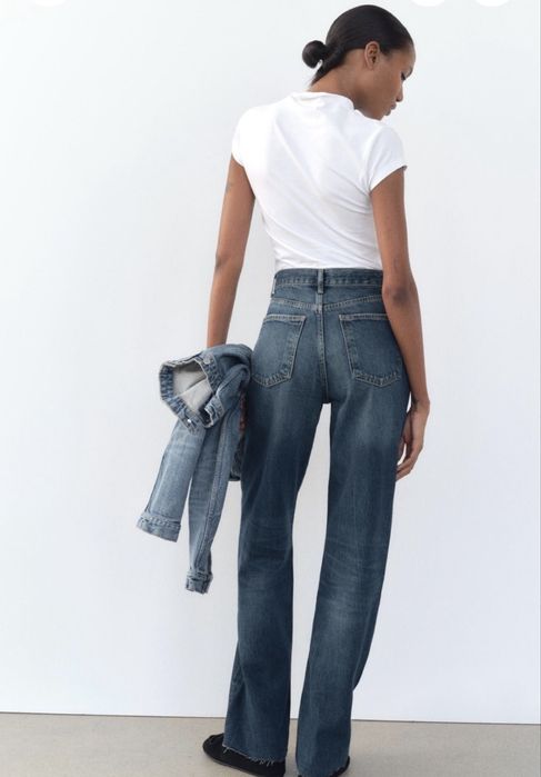 Джинси Zara wide leg, high waist, 36 розмір