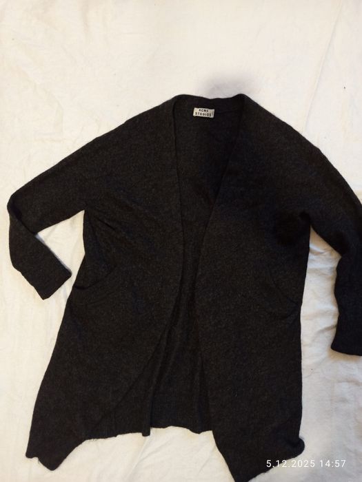 Acne studios top luxury oryginalne kardigany damskie moher jak nowe