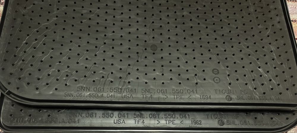 VW Tiguan 2 Allspace (usa) volkswagen (тигуан, тігуан олспейс) Оригинал коврики килимки