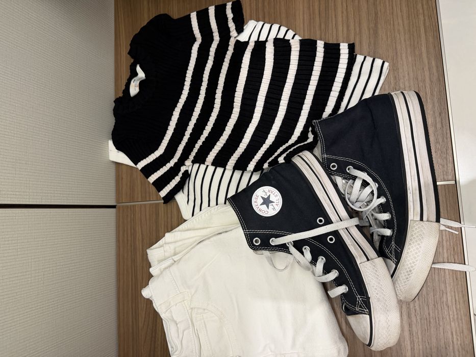 Кеди converse 36 р. H&M, UNIQLO, H&M