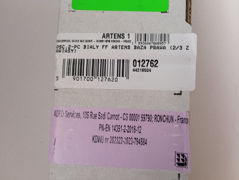 Ościeżnica artens 1 prawa szer 89cm do drzwi 80 cm szer