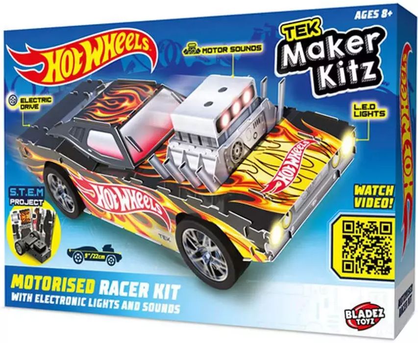 Bladez toyz. Hot Wheels. Samochód Dodge ze światłem i dźwiękiem