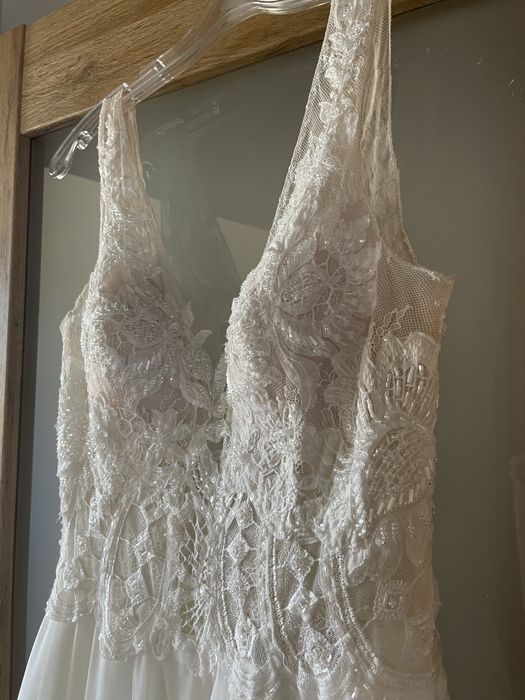 Suknia ślubna / rozmiar 36 / wesele
