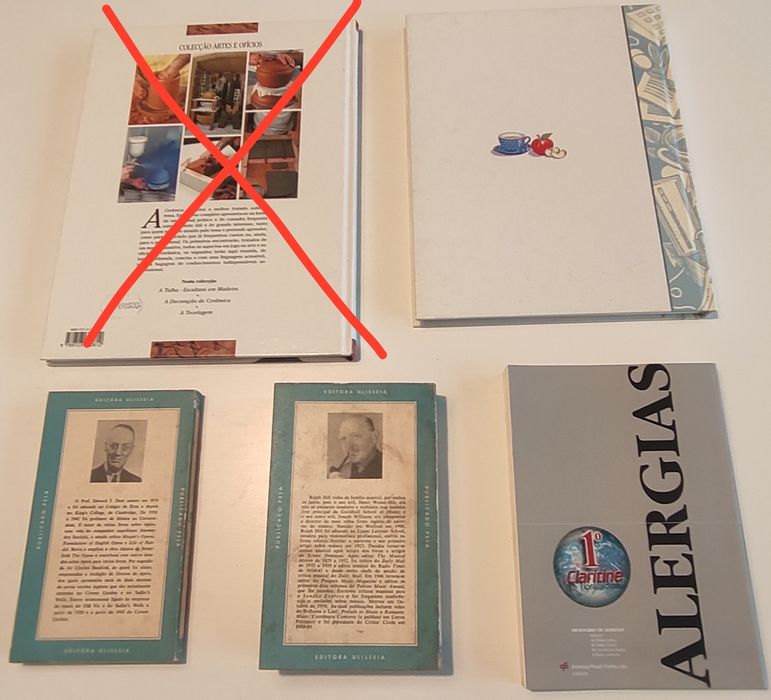 Lote livros variados