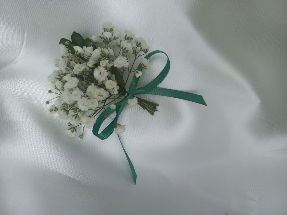 Квіти на хрестини Букетики Анкета гостя Перший локон