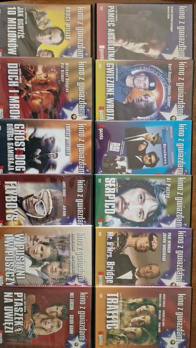 Kolekcja filmów DVD- 30 płyt