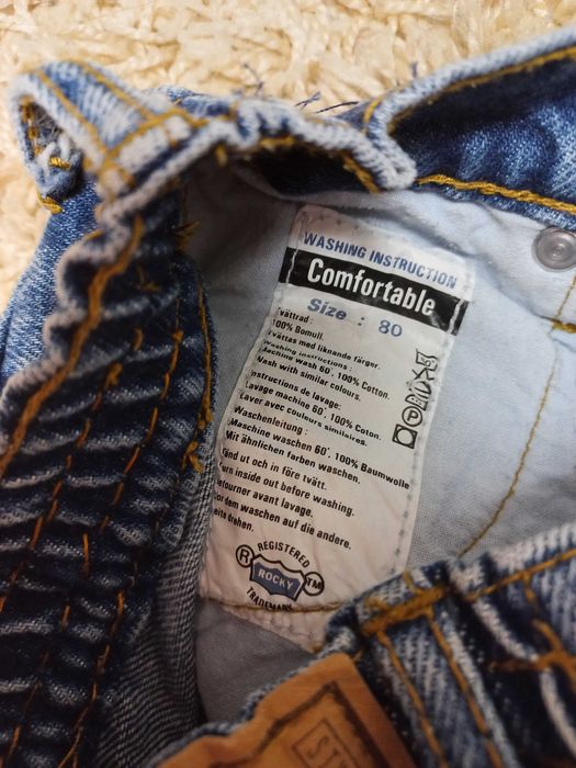 Джинси на хлопчика або дівчинку 80р