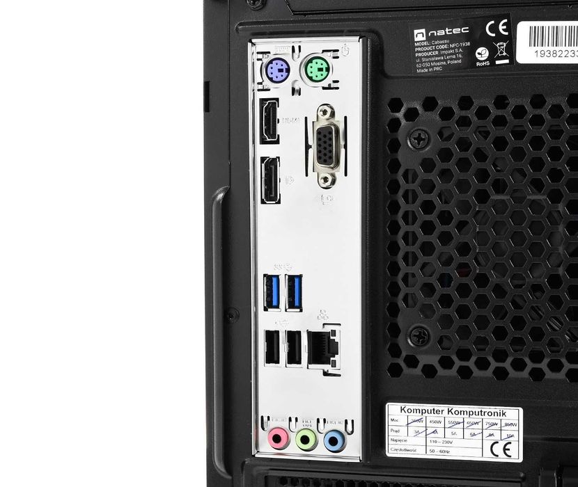 Komputer Pro X512 i5 gen12 16GB 500GB + Monitor ASUS + Klawiatura HP