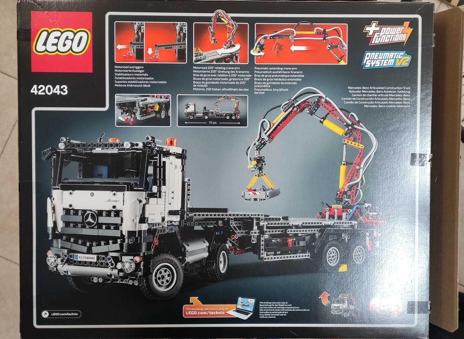 LEGO Mercedes-Benz Arocs 3245 USADO - 42043