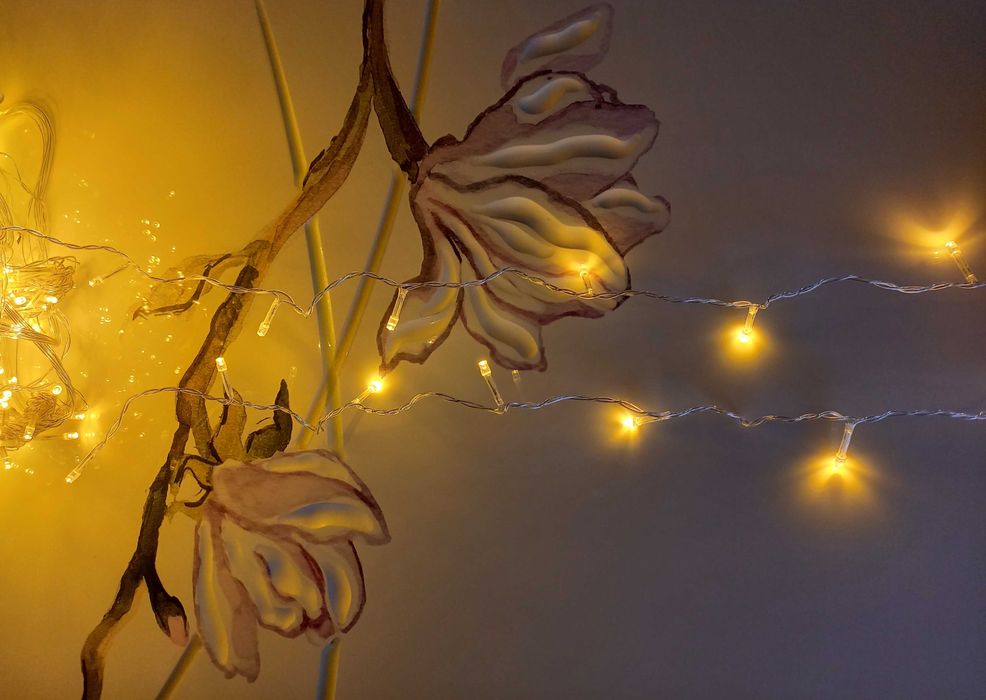 Новорічна світлодіодна гірлянда 3 на 2,8 метри штора на вікно 280 LED