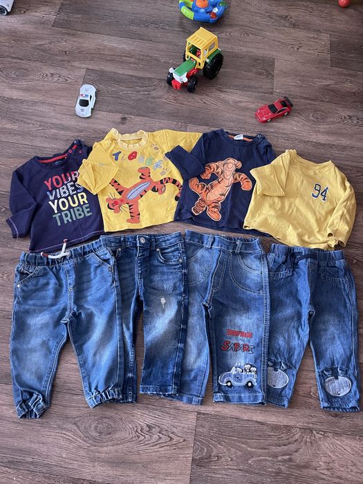 Лоти одягу на хлопчика, 9-12 місяців, розмір 74-80