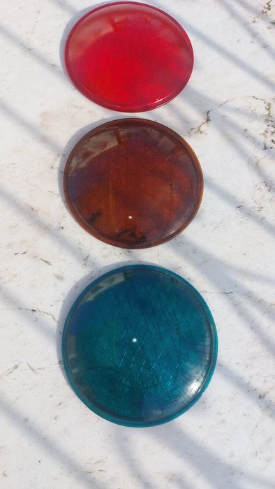 Vidros de semaforos 3 unidades