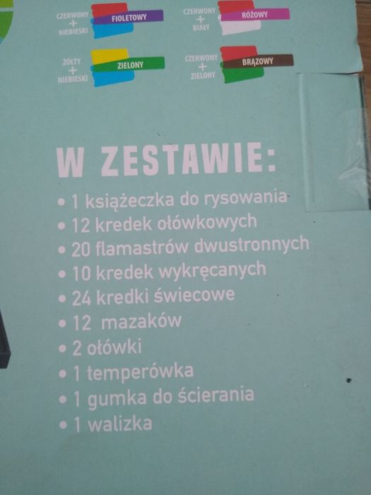 Zestaw do malowania 84 elementy