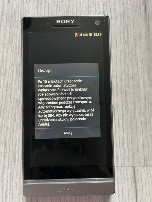 Sony Xperia 26 GB + etui GRATIS