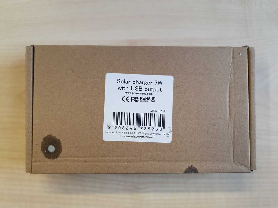 Panel - solarna ładowarka 7W z USB - nowa