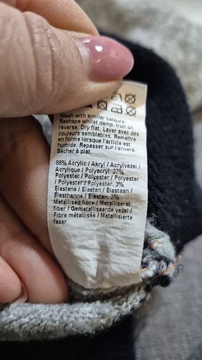 Golf ze złotą nitką M River Island