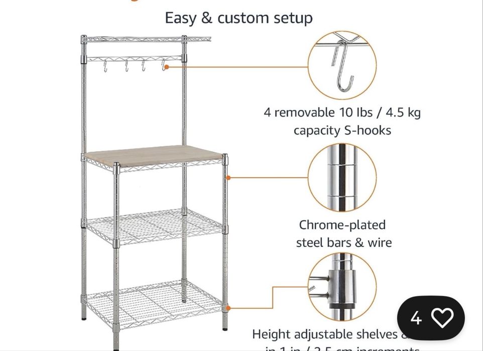 Estante cozinha - Novo