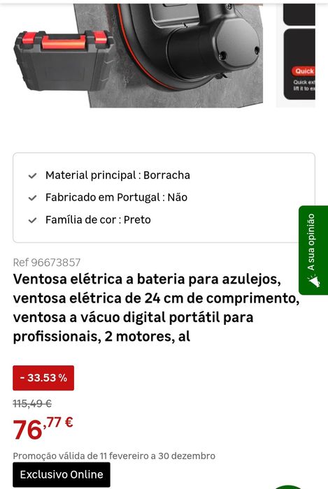 Ventosa a vácuo digital