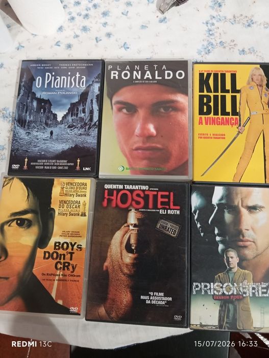 DVD diversos  em bom estado