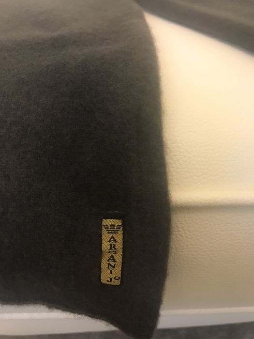 ARMANI wełniany sweter męski r. L