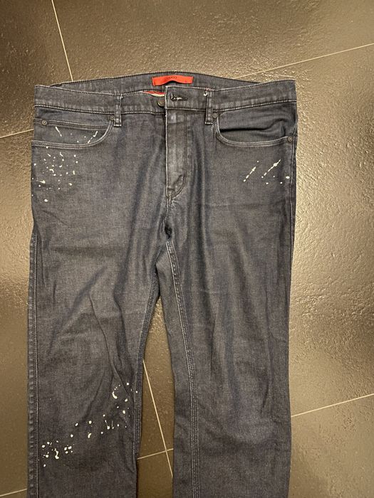 Spodnie jeansy meskie hugo boss