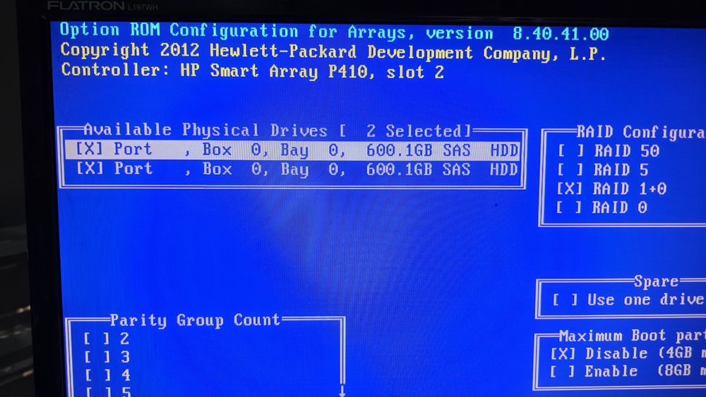 Сервер Proliant HP DL360 Gen8 RAM 156 Gb
