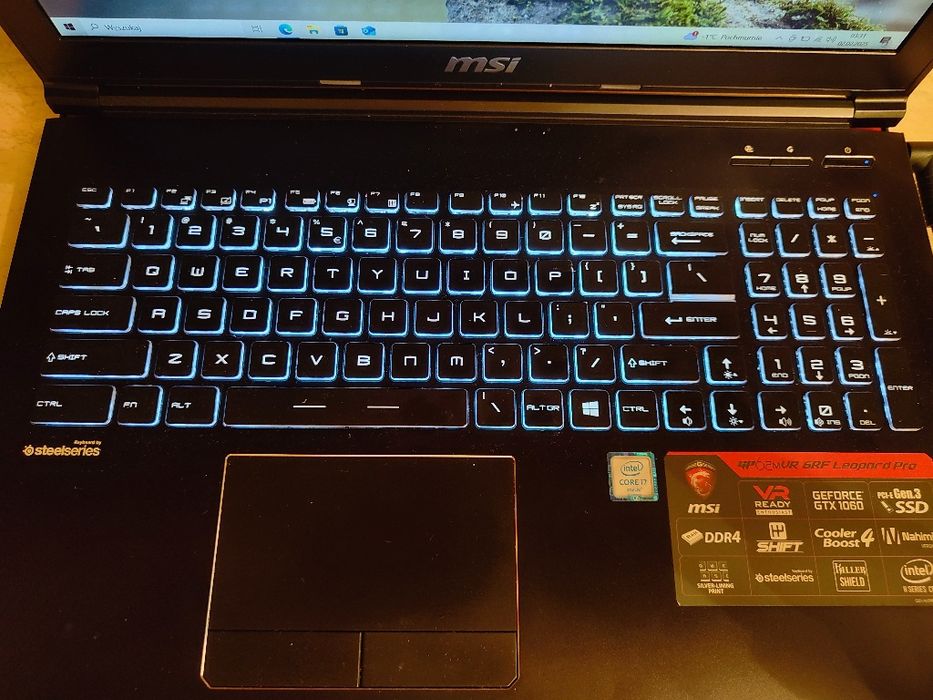 Laptop 15,6 cala GP62MVR 6RF Leopard Pro