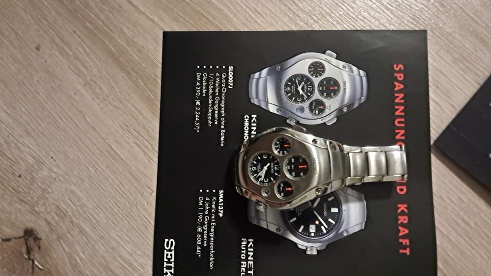 Zegaraki Seiko Chronograph SDWF83P Zeno-Watch Basel Chronograph (Swiss Made)