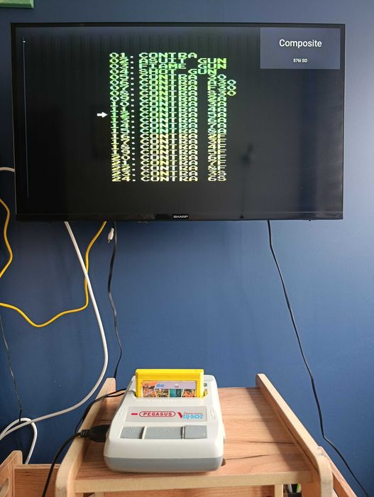 Gra składanka Contra. Pegasus/famicom/dendy.