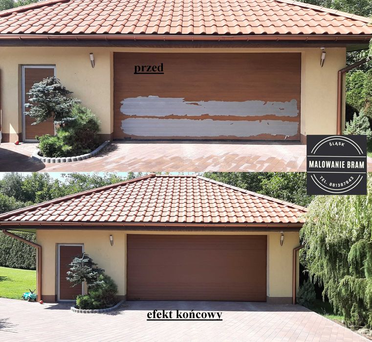 BRAMY garażowe NAPRAWA serwis MALOWANIE Wiśniowski Hormann przemysłowe