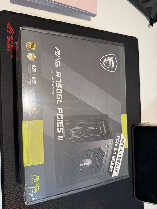 Zasilacz MAG MSI 750w 80 plus gold