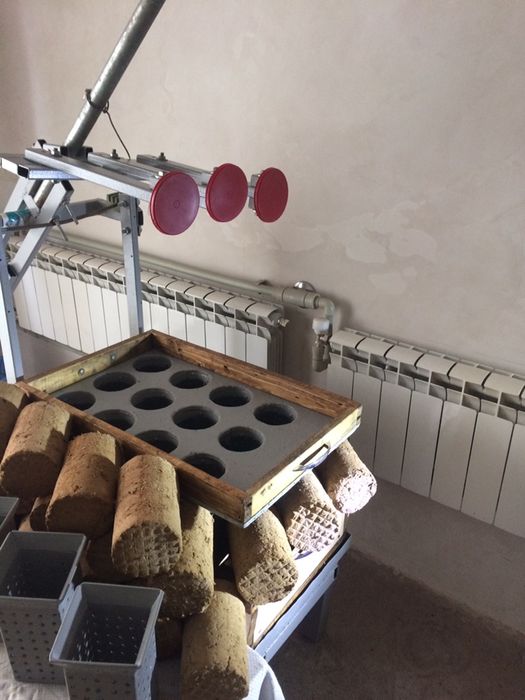 Пресс для топливных брикетов (ручной)