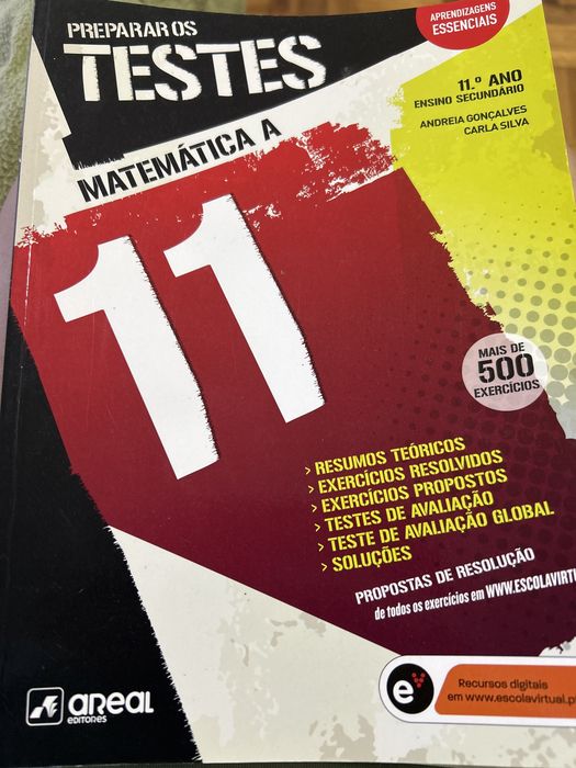 preparar os testes matematica A 11 ano