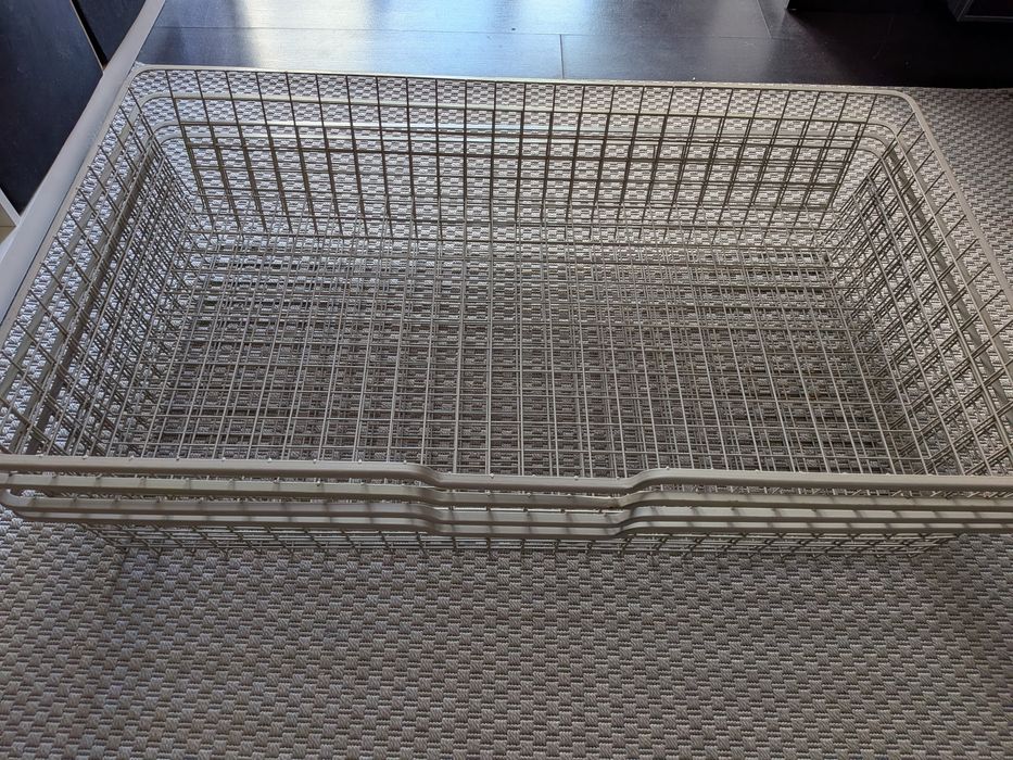 Cesto Ikea komplement PAX com trilhos