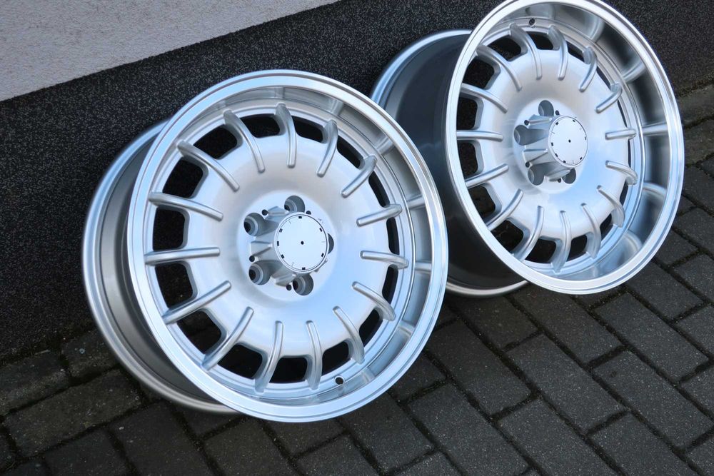 alu felgi 17 5x112 8/9j szeroki tył barok barock mercedes- benz rant W126 W114 W115 W116 R107 W123 nowe ( w124 duży zacisk 320 )