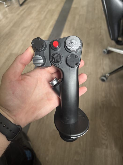 Джойстик для авиасимулятора Moza FLIGHT MH16 Flightstick (AS002_Moza) (UA)