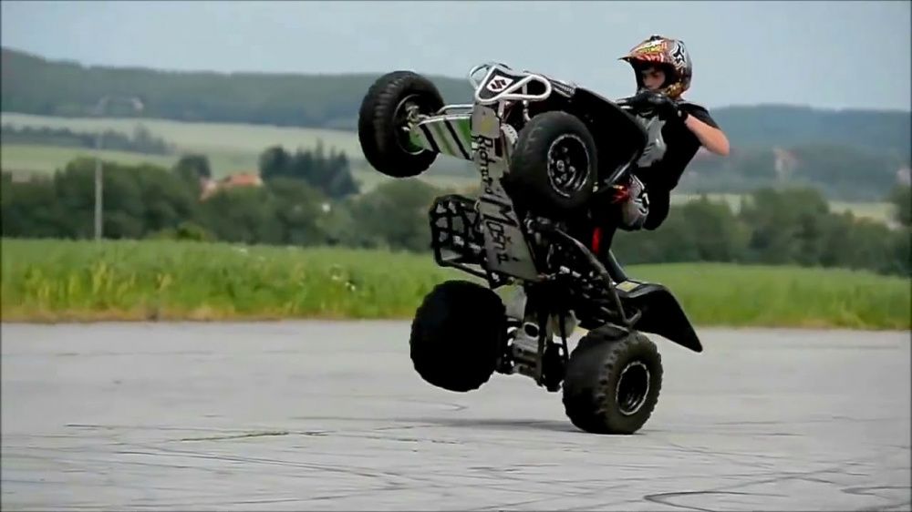 Grab bar LTZ 400 LTR 450 Bumper Lucky Raptor 700 yfz 450 kółka rolki