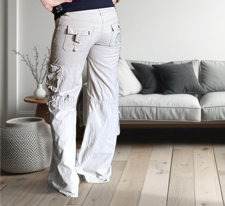 Штаны Y2K широкие хип-хоп