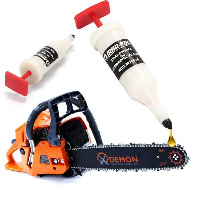 SMAROWNICA DO PROWADNICY PILAREK Pił Łańcuchowych Smar Smarowniczka