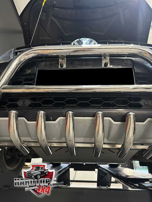 KOMPLET Osłon Aluminiu 6mm VW AMAROK Silnik/CHŁODNICA/Skrzynia 2012-22