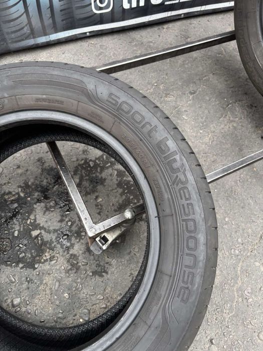 Шини 205/60 R16 пара Dunlop літо 6,4мм