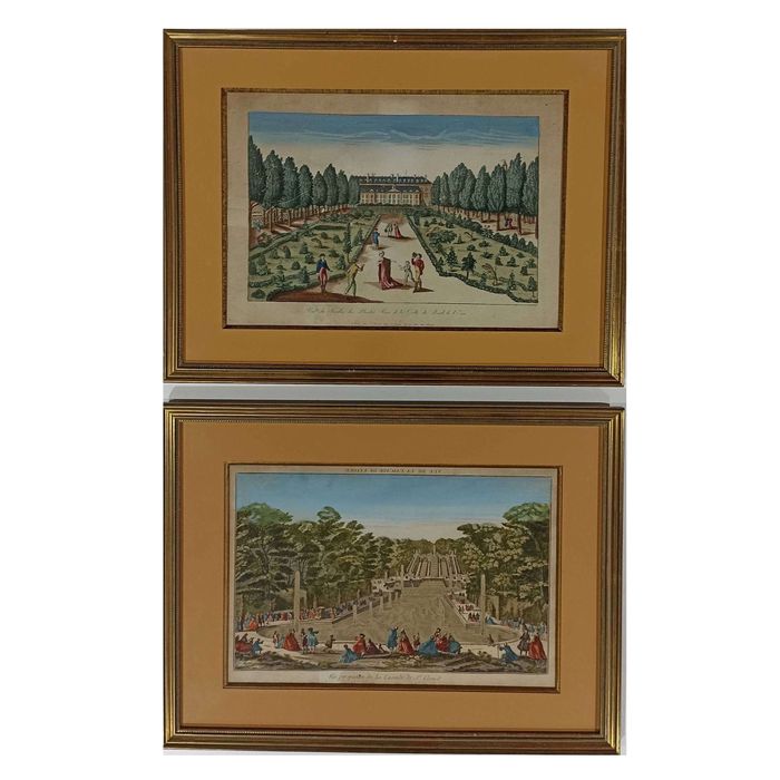 Gravura - Lote de duas gravuras francesas - Século XIX 4
