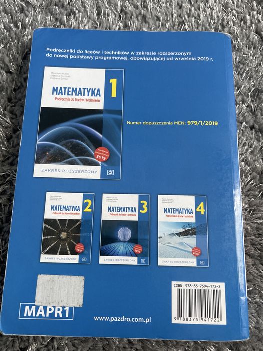 Matematyka podrecznik do liceów i techników 1